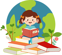 A-卡通人物圖書 連接孩童與世界的橋梁